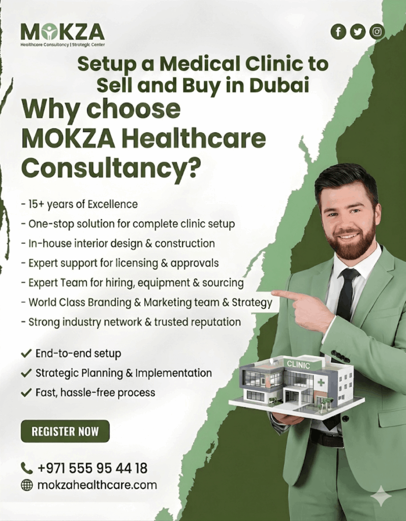 Setup a Medical Clinic to Sell and Buy in Dubai