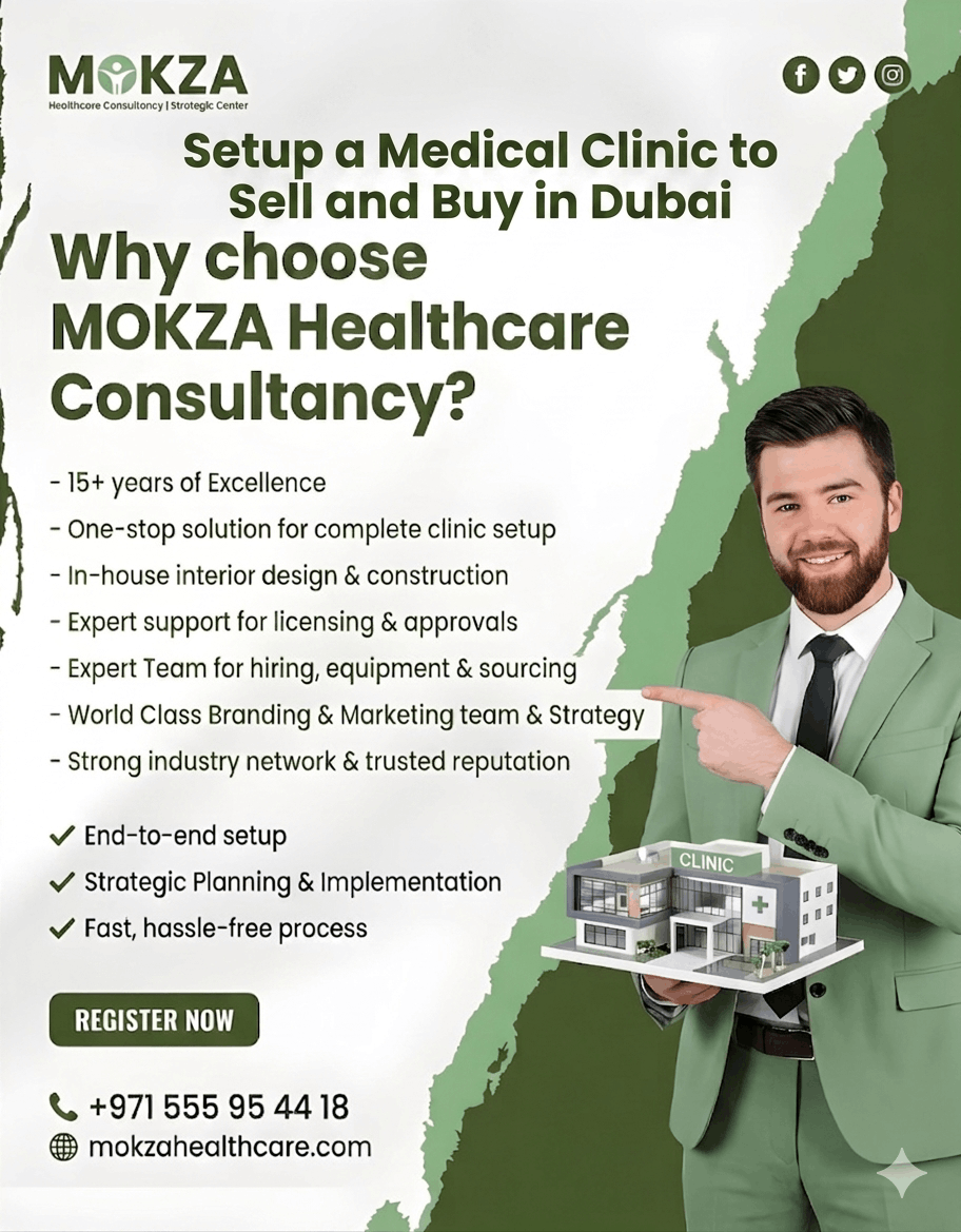 Setup a Medical Clinic to Sell and Buy in Dubai