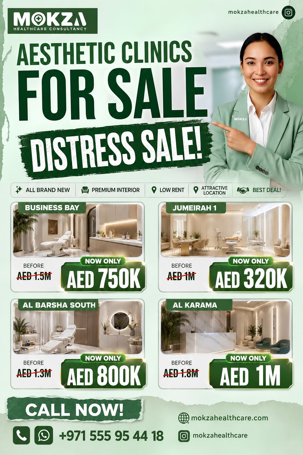 Aesthetic Clinic for Sale Dubai