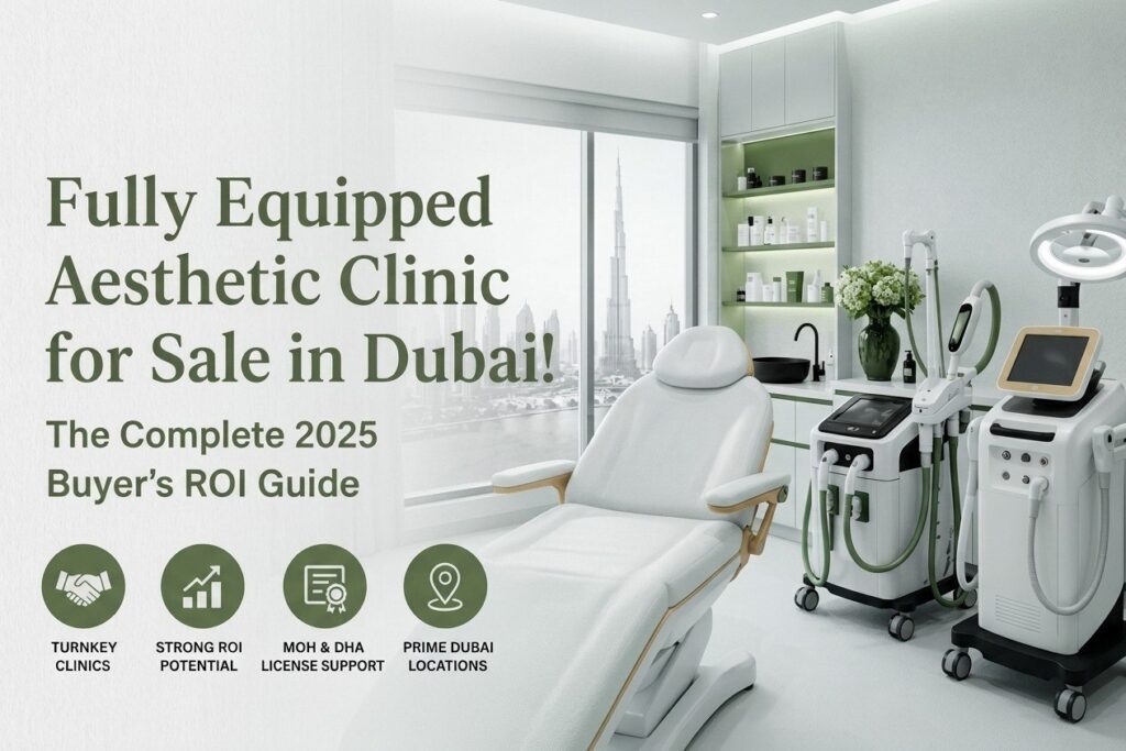 Fully Equipped Aesthetic Clinic for Sale
