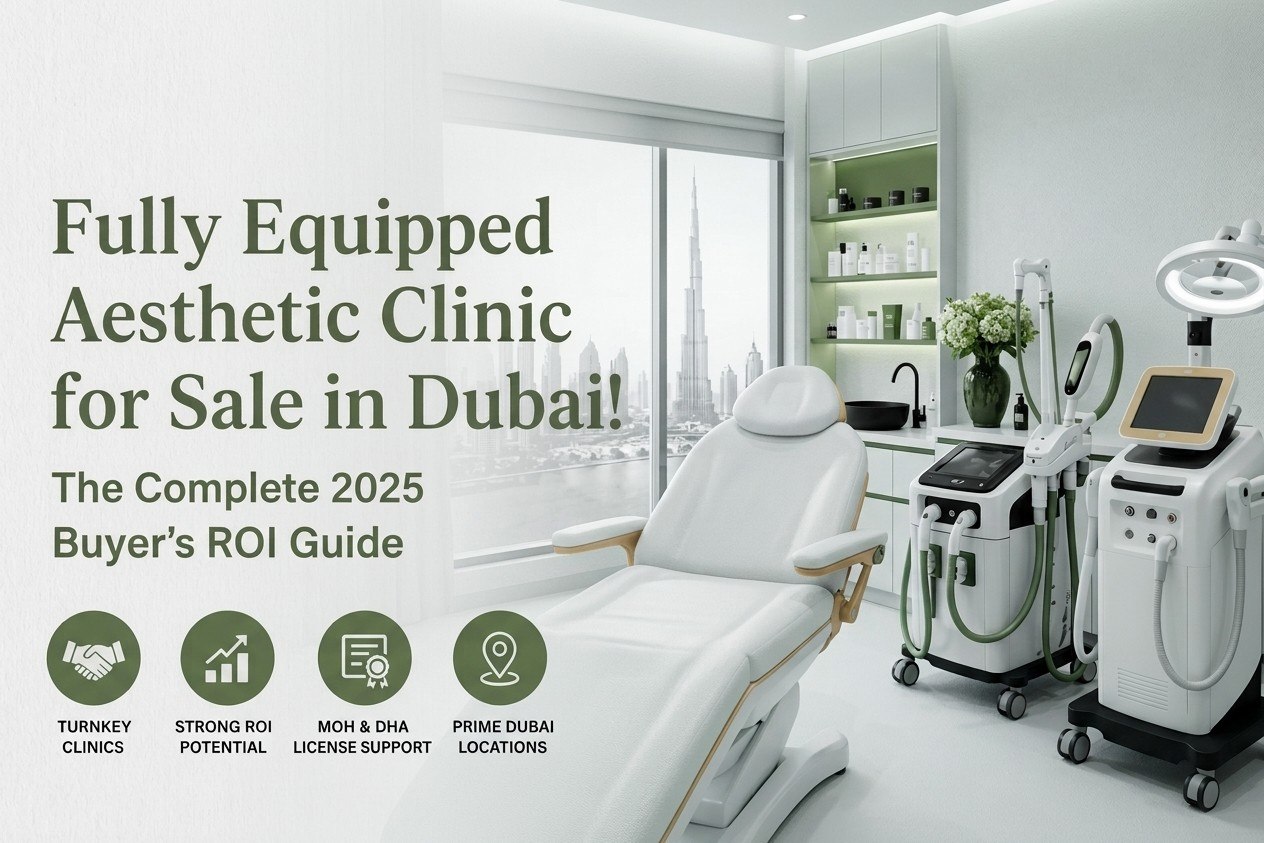 Fully Equipped Aesthetic Clinic for Sale